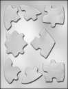 Love Heart Puzzle Pieces Chocolate Mould